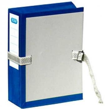 Pocheta archivadora expandible con correa 24 x 32 cm, azul