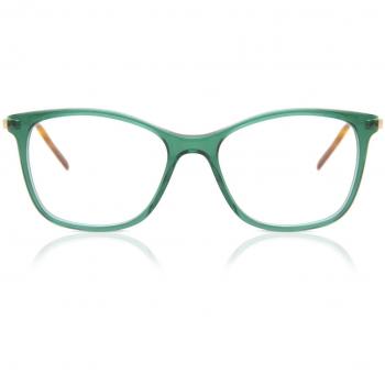 Gafas de sol cuadradas Montuta completas de plástico verdes para mujer - SmartBuy Collection