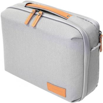 Vanguard Veo City TP33 GY - Bolsa de hombro, color gris, capacidad para cámara y accesorios, diseño compacto y ligero, material resistente al agua, correas ajustables y acolchadas
