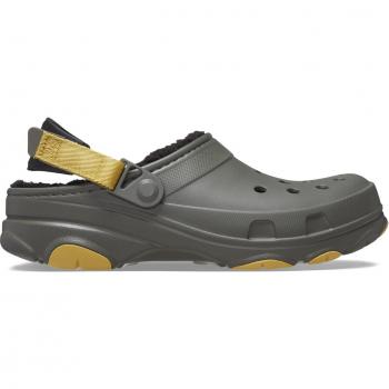 Crocs Zuecos unisex All Terrain Lined Clog Verde