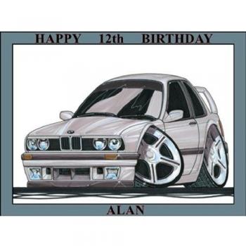 195 - BMW 3251 E30 Coupe Plata KOOLART