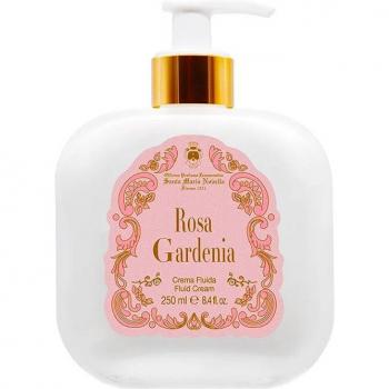 Rose Gardenia Moisturizing Fluid Cream 250 ml Glass