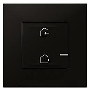 Interruptor Inteligente Legrand Valena Next 741861 - Comando Inalámbrico E/S Negro con Netatmo