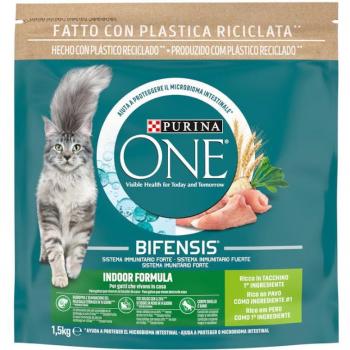 Purina One Indoor Advantage Pavo y Cereales Integrales Pienso para Gatos Adultos