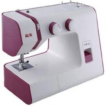Alfa NEXT 30 - Máquina de coser, 18 puntadas, color violeta