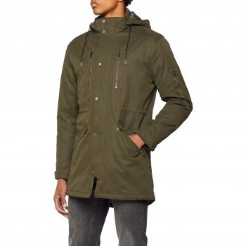 Only & Sons Onsklaus Parka Winter Jacket Noos Hombre, Verde Forest Night, Large