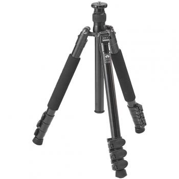 Sirui ET-2004 4-Section Aluminum Travel Tripod with Flip Locks, 57 Max Height