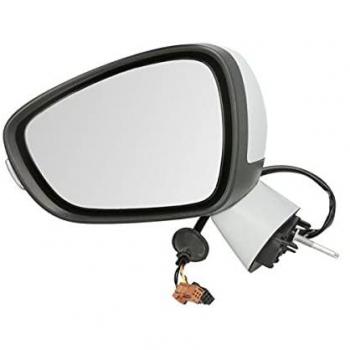 Espejo retrovisor Alkar 6139869 - Espejos Exteriores, diseño específico para vehículos, con ajuste manual, cristal convexo para mayor visibilidad, incluye soporte de montaje y cumple con normativas de seguridad