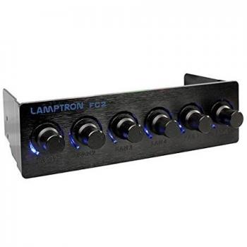 Lamptron Fan Controller-2 - Sistema de Control de Ventilador con Caja de Aluminio