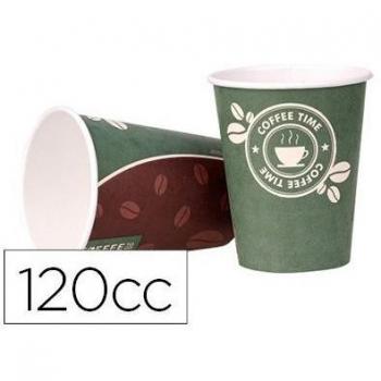 Vaso Térmico de Cartón 120 cc - Paquete de 50 Unidades