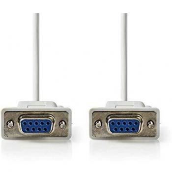 IberiaPC Cable Null Modem DB9 H/H 5m