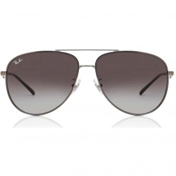 Ray-Ban RB3712D Asian Fit 004/8G Men's Gunmetal Sunglasses Size 62