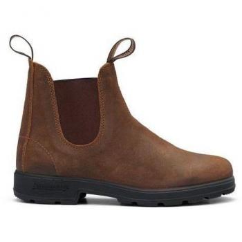 Blundstone 1911 Premium Suede Boot - Tobacco - Male - Size: UK 8.5 - Brown Suede Boots Comfort Style