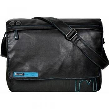Daniel Ray Bound - Bandolera Bolso Laptop de selección de colores negro negro large