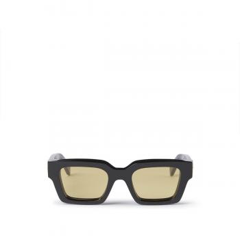 Off-White Oeri126 Virigil L Col. 1018 Black Unisex Squadrata Nero Sunglasses, Off White Oeri126S 1018 Stylish Sneakers, Black Male, Sizes: 53 MM