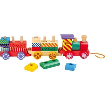 Legler - Tren colorido de madera, para +3 años