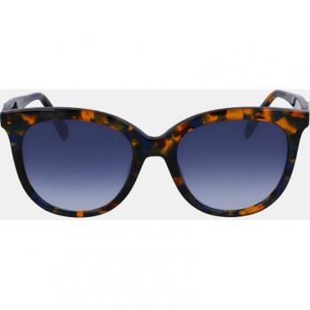 Gafas de sol Longchamp LO731S para mujer con montura cat eye en marrón y azul