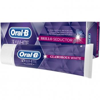 Oral-B 3DWhite Luxe - Pasta dentífrica, brillo seductor, 75 ml
