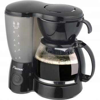 Bestron ACM6081Z Cafeteras de Goteo, 800 W, Negro