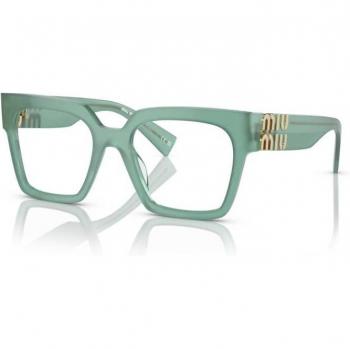 Miu Miu Mu 04UV Col. 19L1O1 Eyewear - Square Frames, Blu, Unisex, Size: 52 MM