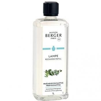 Recambio Lampe Berger - Fresh Eucalyptus 1L, Recarga Lampe Fraîcheur d'Eucalyptus