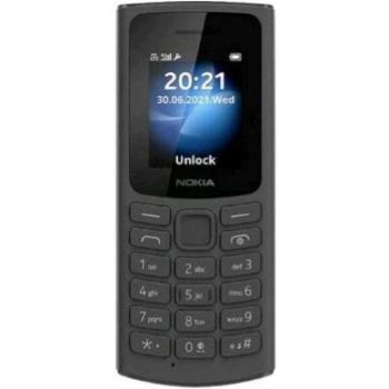 Nokia 105 4G (2023) Negro Dual SIM - Teléfono móvil con pantalla de 4,57 cm (1.8 pulgadas) y peso de 93 g en color carbón vegetal