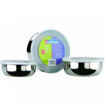 IBILI 712000 - Set De 3 Contenedores INOX 14+16+18 Cms.