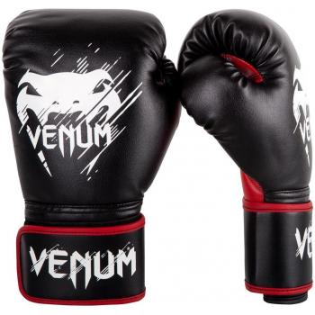 Venum Contender Kids Boxing Gloves - 8 Oz, Black/Red
