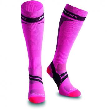 Arch Max Archfit Calcetines deportivos para Hombre, Rosa, XL