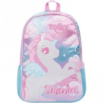 Mochila Escolar Grande Totto Molky Multicolor