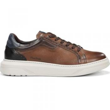Zapatillas Deportivas Fluchos para Hombre Modelo Boston F2044 Color Camel Talla 39