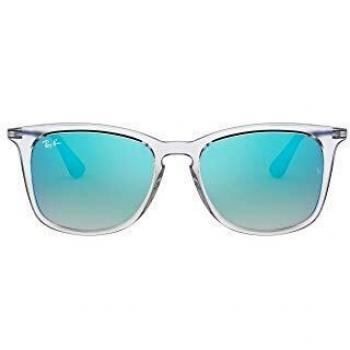 Ray-Ban 9063s Gafas de Sol, Transparente, 48 Unisex-Niño