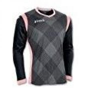 Joma Derby Camiseta de Equipación de Manga Larga, Hombre, Negro, 6XS-5XS