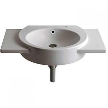 Roca A327632000 - Lavabo de porcelana suspendido o de sobremueble