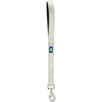 Ferplast - Correa para Perro de Doble Color, 20 mm x 110 cm, Color Blanco