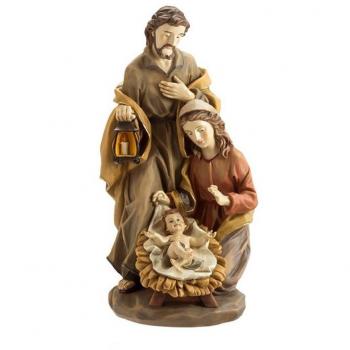 Nacimiento Sagrada Familia de resina de 29 cm