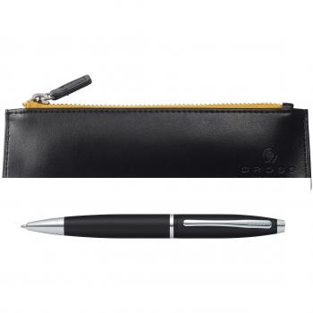 Cross Calais Trackr Bravo - Set de bolígrafo y estuche, color negro