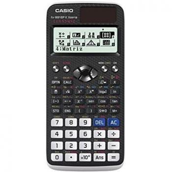 Casio FX-991SPX - Calculadora científica, recomendada para el curriculum español, 576 funciones, solar y color gris /blanco
