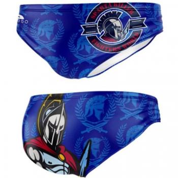Bañador Turbo Waterpolo Spartan Italia Azul XL