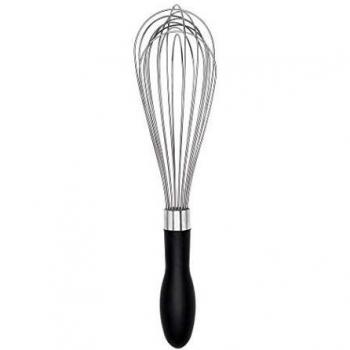OXO Good Grips - Batidora manual con varilla de acero, 28 cm