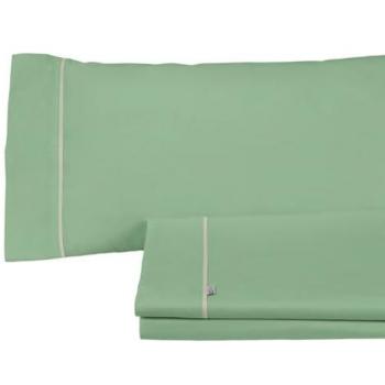 Juego de Sábanas Verde Cama de 90 3 Piezas Alexandra House Living