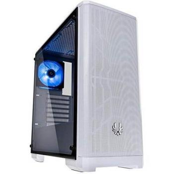BITFENIX Caja ATX SEMITORRE Nova Mesh TG RGB Ventana Blanca BFC-NVM-300-WWGKW-4R