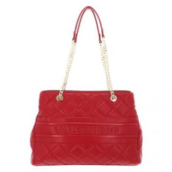 Valentino by Mario Valentino Red Femme Shoulder Bag with Chain Handles, Size: ONE SIZE