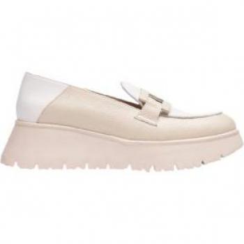 Mocasines de mujer de piel con hebilla Wonders