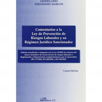 Comentarios a la Ley de Prevención de Riesgos Laborales y su Régimen Jurídico Sancionador: Edición actualizada e integrada con la Ley 54/2003, y ...