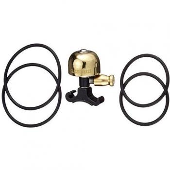 Lezyne Classic Brass Bell Timbre de Bici, Negro, S