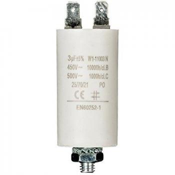 Fixapart - Condensador 3.0Uf / 450 V + Tierra