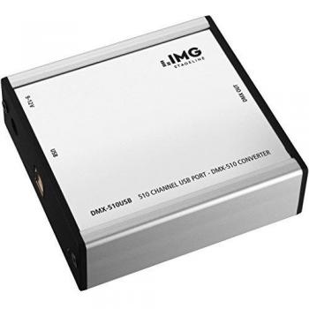 Controlador DMX USB 510 con Software de Control y Interfaz Integrada