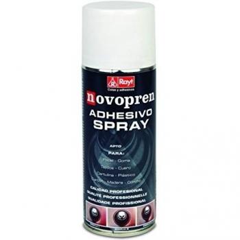 Rayt 1635-61 Novopren Adhesivo en Spray para fijación de múltiples materiales. Limpio, rápido y fácil de usar, 400ml