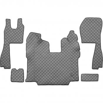 Alfombra moldeada F-CORE FL10 GRAY, alfombrilla de diseño moderno, fabricada en material duradero y resistente al desgaste, con un acabado gris elegante, ideal para interiores y exteriores, fácil de limpiar y mantener